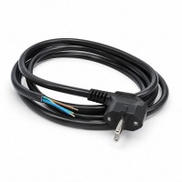Type F (Schuko ) Power Cord with Bare Leads